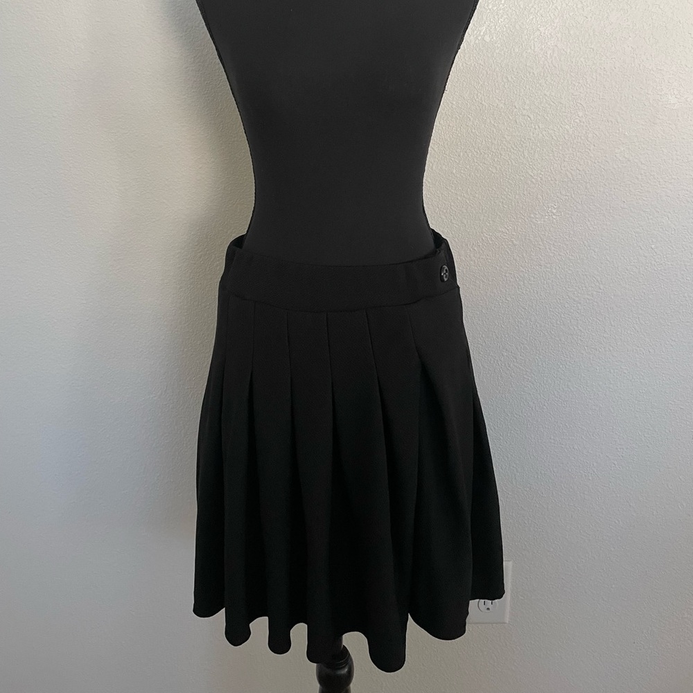 Women’s Plus Size Black A-line Skirt